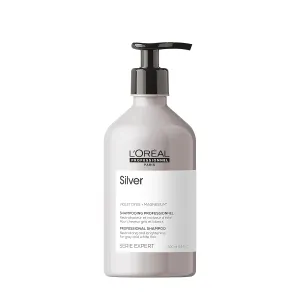 L'Oréal Professionnel Paris Color Depositing Purple Shampoo - Neutralizes Unwanted Yellow Tones For Natural, Color-Treated or Bleached, White & Blonde Hair