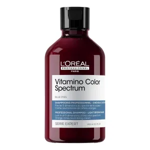 L'Oréal Professionnel Paris Vitamino Color Spectrum Blue Shampoo - Neutralizes Orange Tones, Enhances Shine & Vibrancy, Maintains Day 1 Color Vibrancy, Hydrates & Strengthens Light Brown Hair