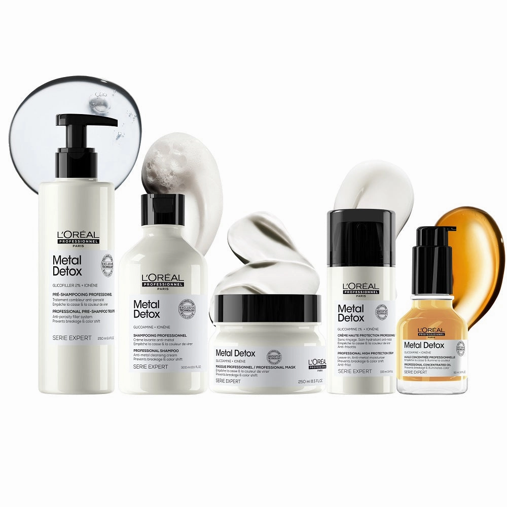 Loreal Professionnel Metal Detox Trio Bundle