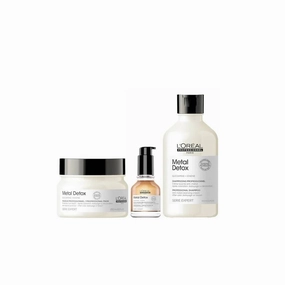 Loreal Professionnel Metal Detox Trio Bundle