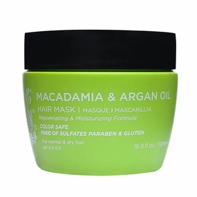 Luseta Macadamia Oil Hair Mask Deep Repair Hair Treatment Rejuvenating & Miosturizing for Normal and Dry Hair Intensive Care Conditioner16.9 oz