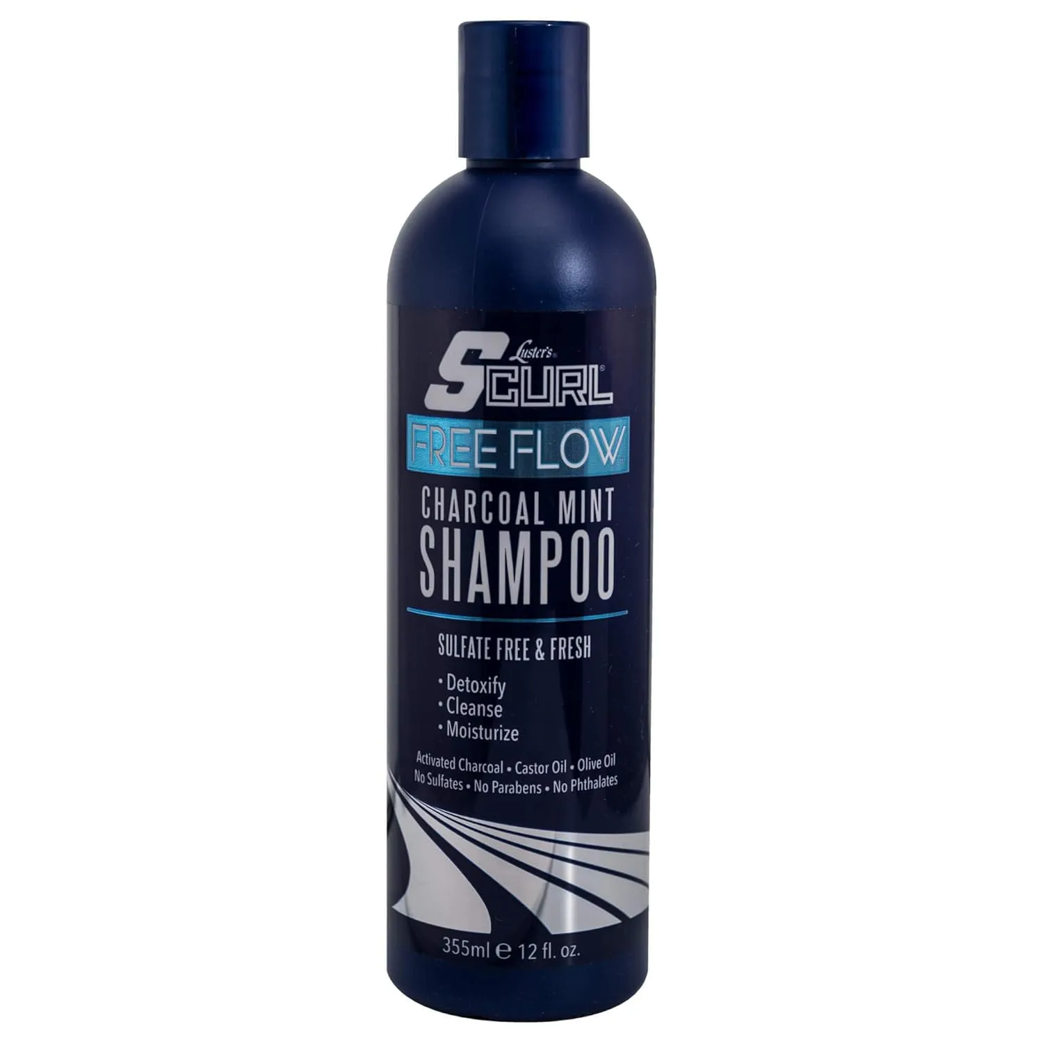Luster's SCurl Free Flow Charcoal Mint Shampoo