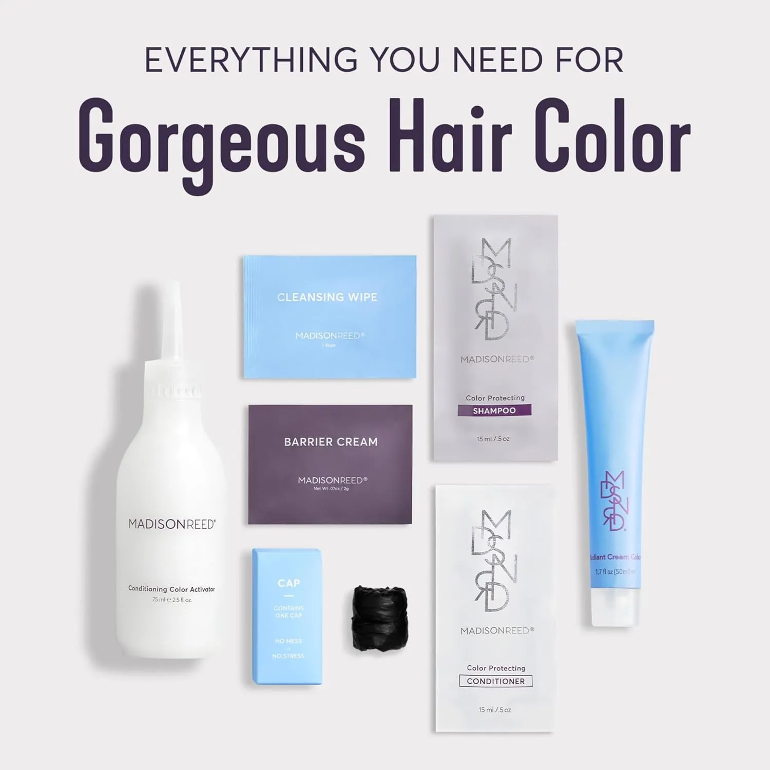 Madison Reed Radiant Hair Color Kit, Dark Cinnamon Brown for 100% Gray Coverage, Ammonia-Free, 5NGM Catania Brown, Permanent Hair Dye, Pack of 1