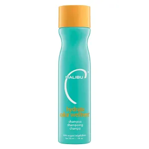 Malibu C Hydrate Color Wellness Shampoo - Shampoo for Color Treated Hair and Fights Fade - Sulfate Free   Gentle Cleansing Hair Care (9 oz)