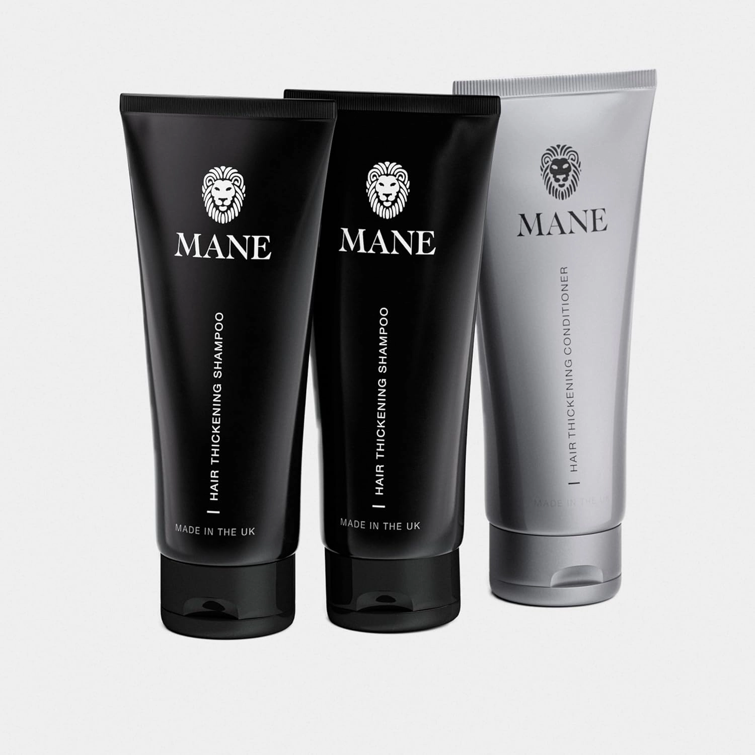 Mane Thickening Biotin Shampoo for Hair Growth Men & Women, Support Fine & Thinning Hair, Reduce Loss & Encourage Thicker, Fuller Growth with Conditoner (100ml - Multi Buy)