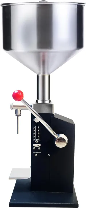 Manual Paste Liquid Filling Machine Adjustable 5-50ml Bottle Filler Machine with metering function Bottle Filling Dispenser for Liquid Paste Cream Cosmetic Shampoo