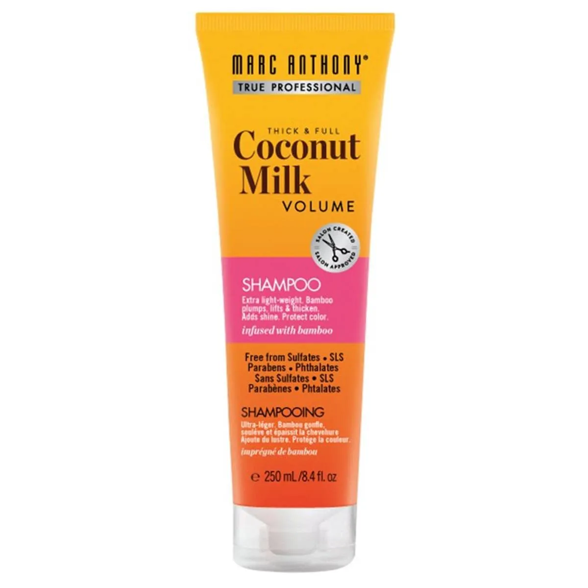 Marc Anthony Milk Shampoo Volume Ounce 250ml, coconut, 8.4 Fl Oz