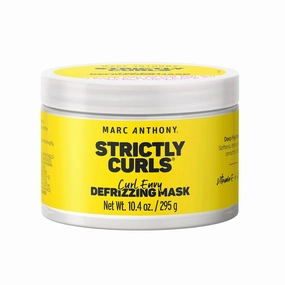 Marc Anthony Deep Hydrating Mask for Dry & Damaged Hair, Strictly Curls - Deep Hydration Treatment with Avocado Oil & Shea Butter Enhances Curls with a Soft Finish - Paraben-Free & Sulfate-Free