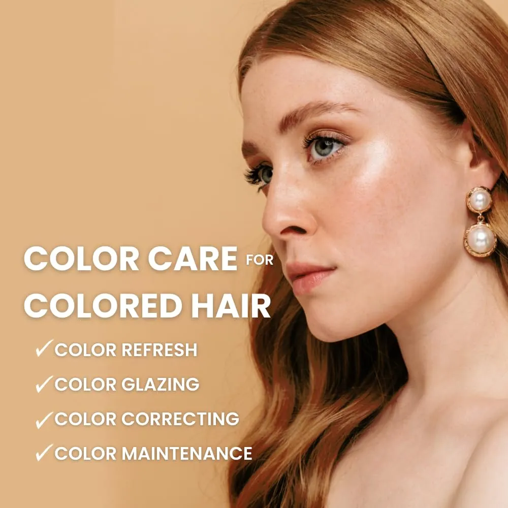 Marigold Hydrating Shampoo for Brightening & Toning Faded Color-Treated Hair - Semi-Permanent Dye, Prevents Fade, Extends Color Service - 33.8 Oz