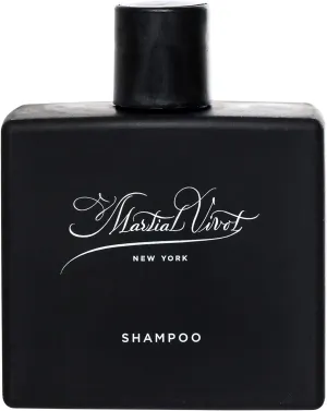 MARTIAL VIVOT Men's Certified Organic Hair Shampoo, Hair Repairing Formula, Smooths Hydrates Moisturizes Hair, Aloe Vera Formula, Sulfate Alcohol Free, 7.3 oz