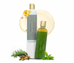 MARVELUX Rosemary Shampoo & Kauterizing Mask Set – Hair Growth & Repair Kit for Damaged, Thinning Hair – Strengthens, Softens & Adds Shine – Sulfate-Free, Professional Deep Treatment