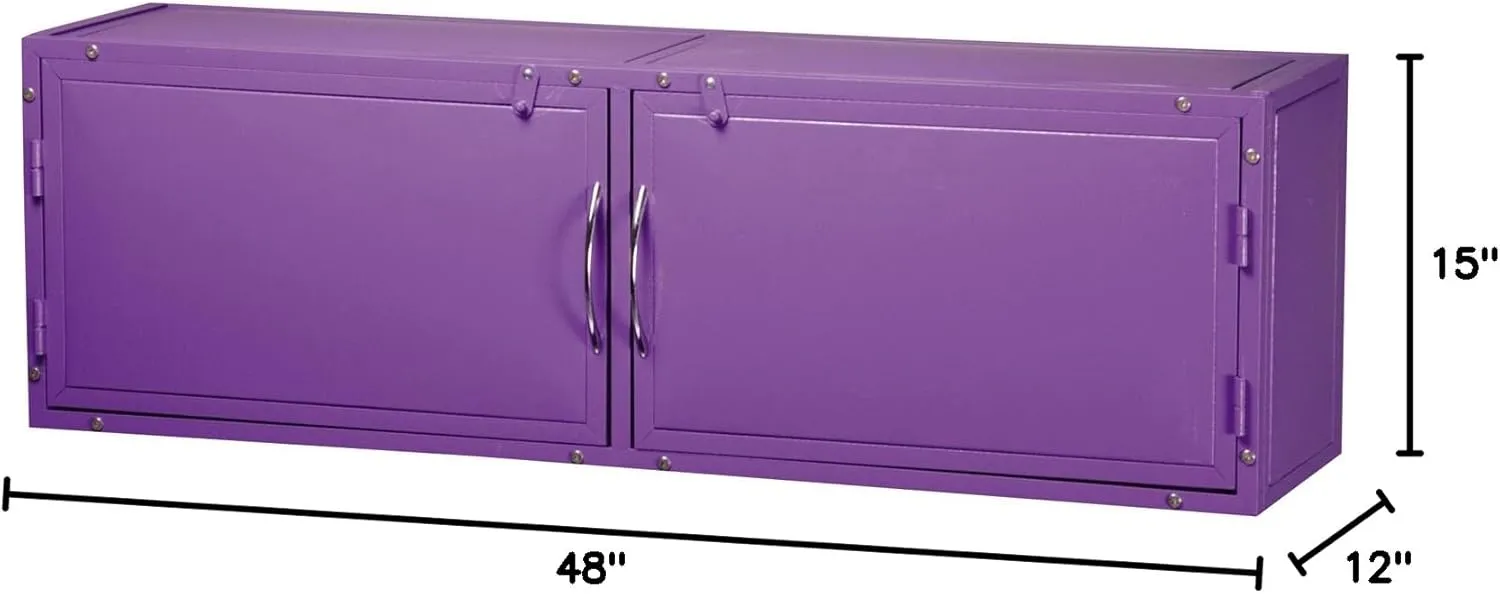 Master Equipment Color Overhead Grooming Tub Cabinet, Purple