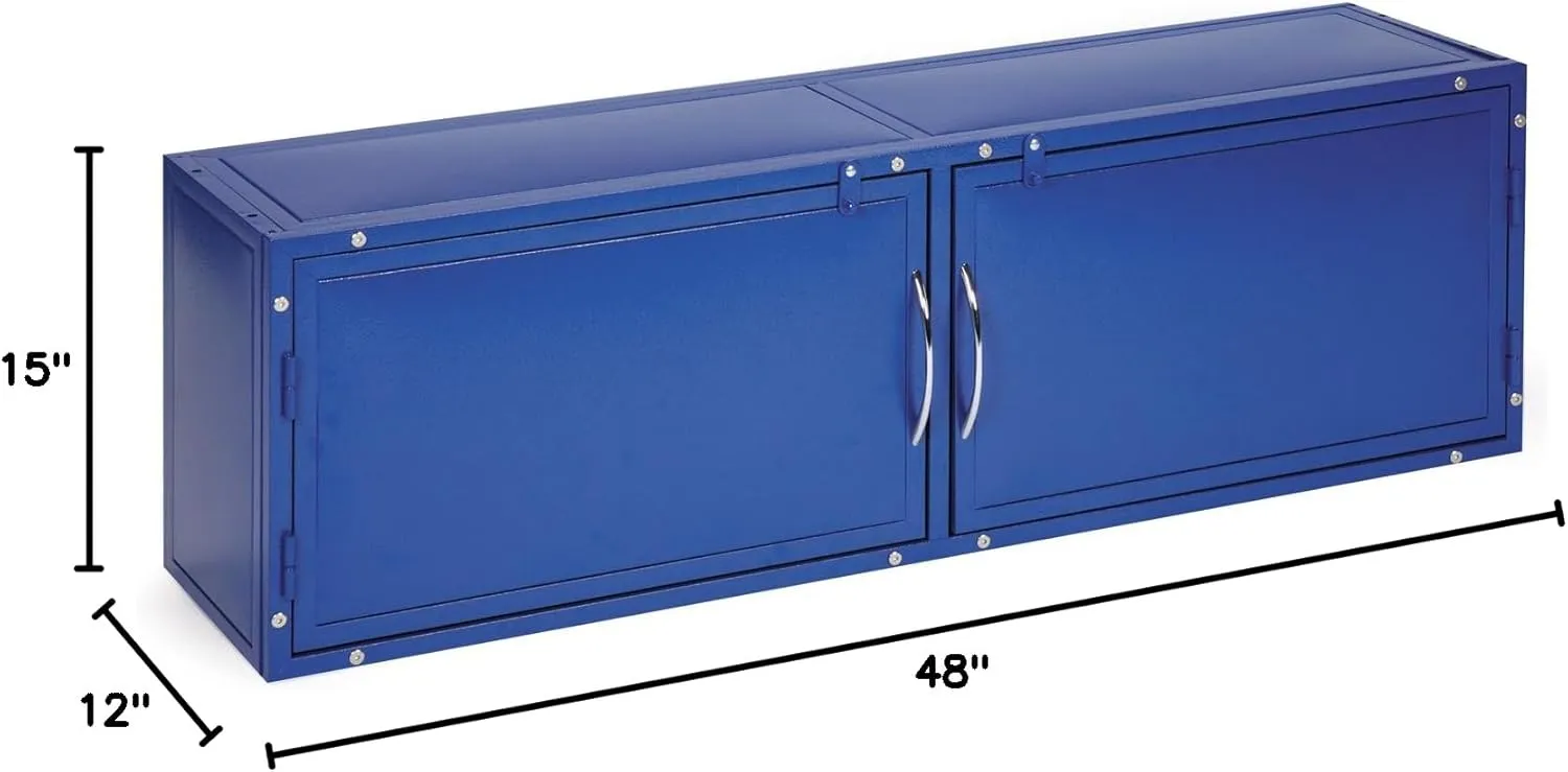 Master Equipment Color Overhead Tub Cabinet, Blue
