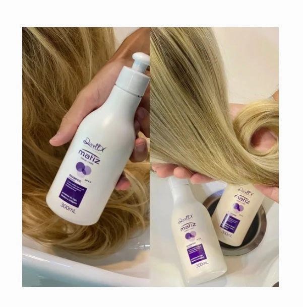 Matiz Blond Hair Tinting Maintenance Home Care Treatment Kit 2x300 - Dwell'x