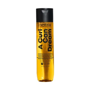 MATRIX A Curl Can Dream Weightless Moisture Shampoo For Wavy Hair, All Day Frizz Control, With Manuka Honey Extract and Rose Water, Silicone Free, Luxury Salon Shampoo