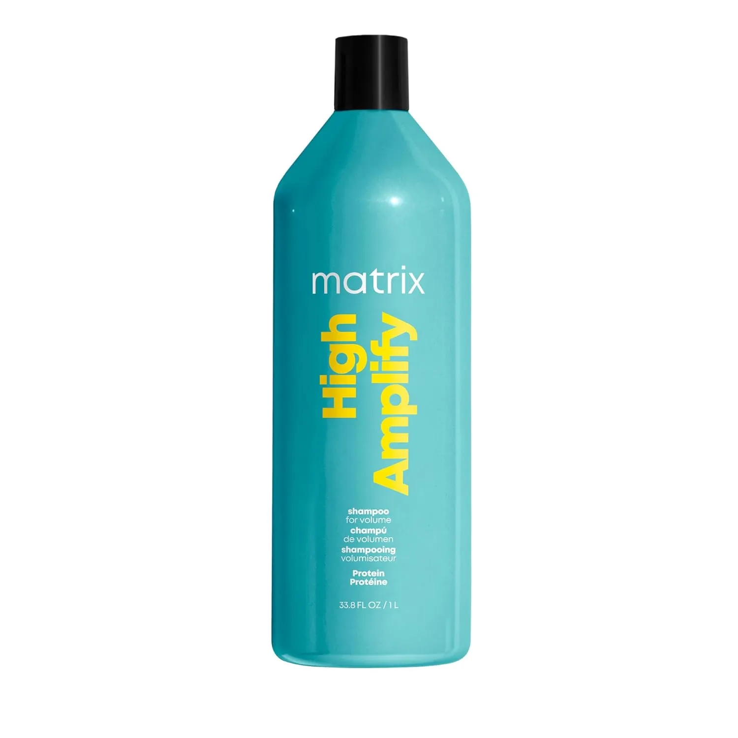 Matrix High Amplify Volumizing Shampoo - Instant Lift, Lasting Volume & Strengthening, Silicone-Free, Boost Structure in Fine, Thin & Limp Hair