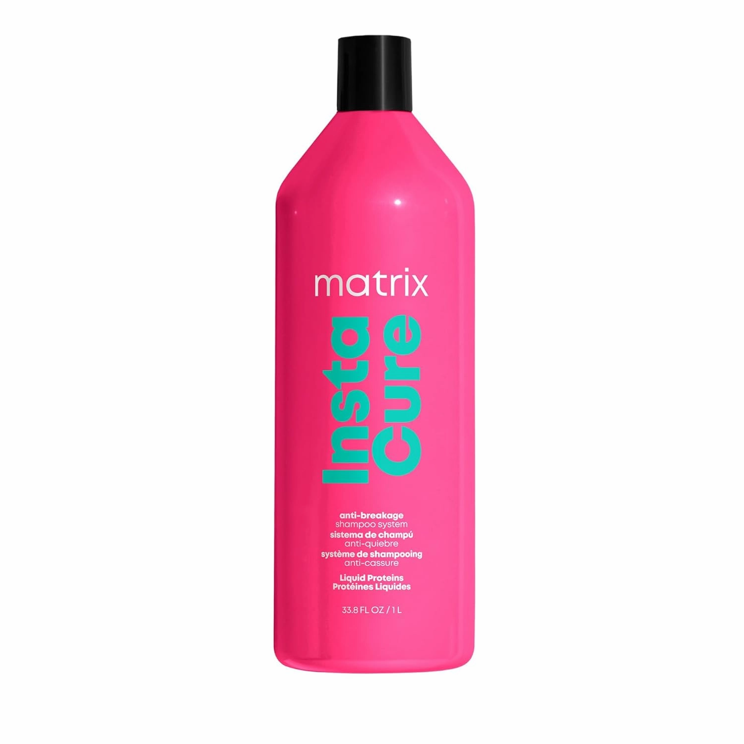 Matrix Instacure Anti-Breakage Shampoo - Balances & Strengthens Hair, Reduces and Prevents Breakage & Frizz, For Damaged & Color Treated Hair, Vegan