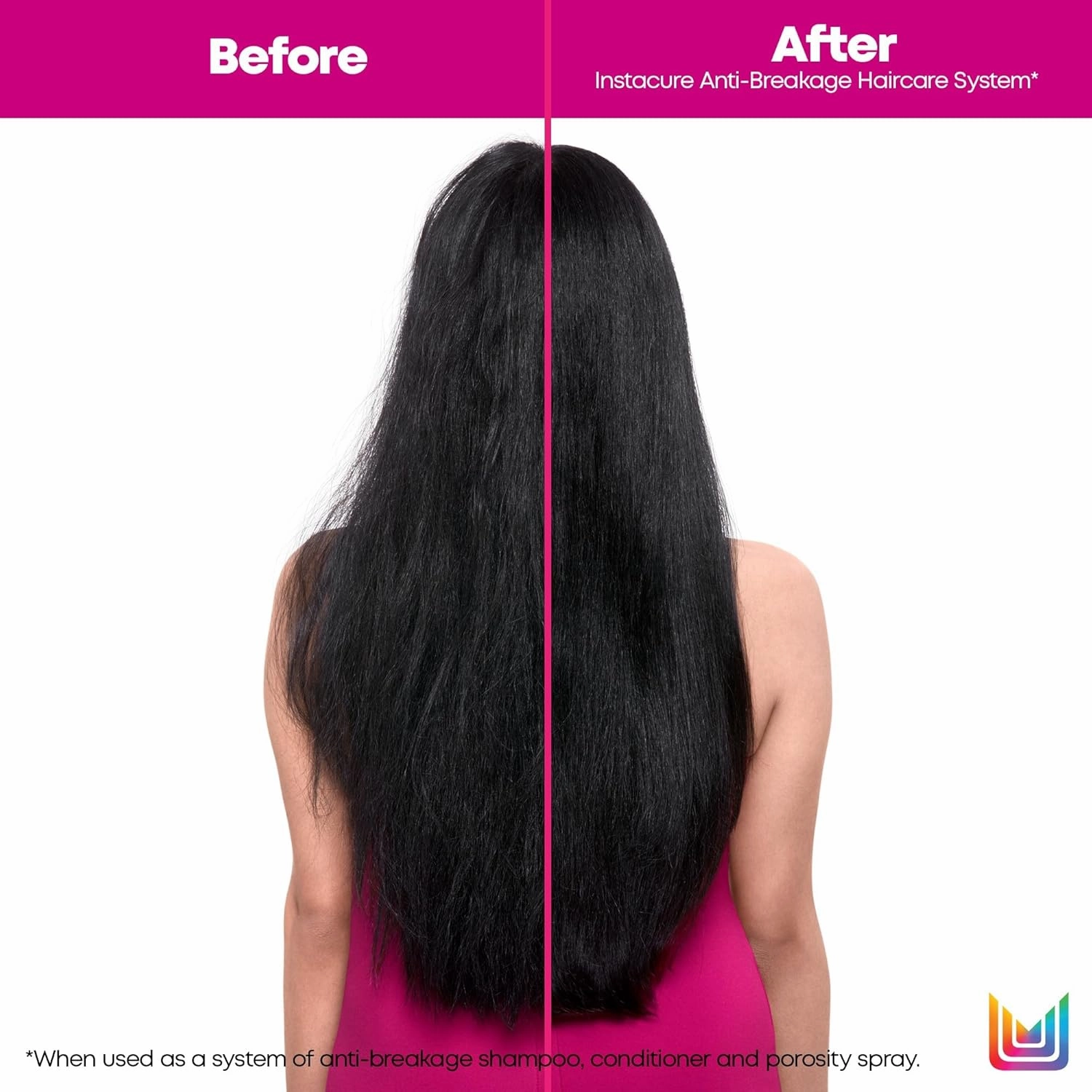 Matrix Instacure Anti-Breakage Shampoo - Balances & Strengthens Hair, Reduces and Prevents Breakage & Frizz, For Damaged & Color Treated Hair, Vegan