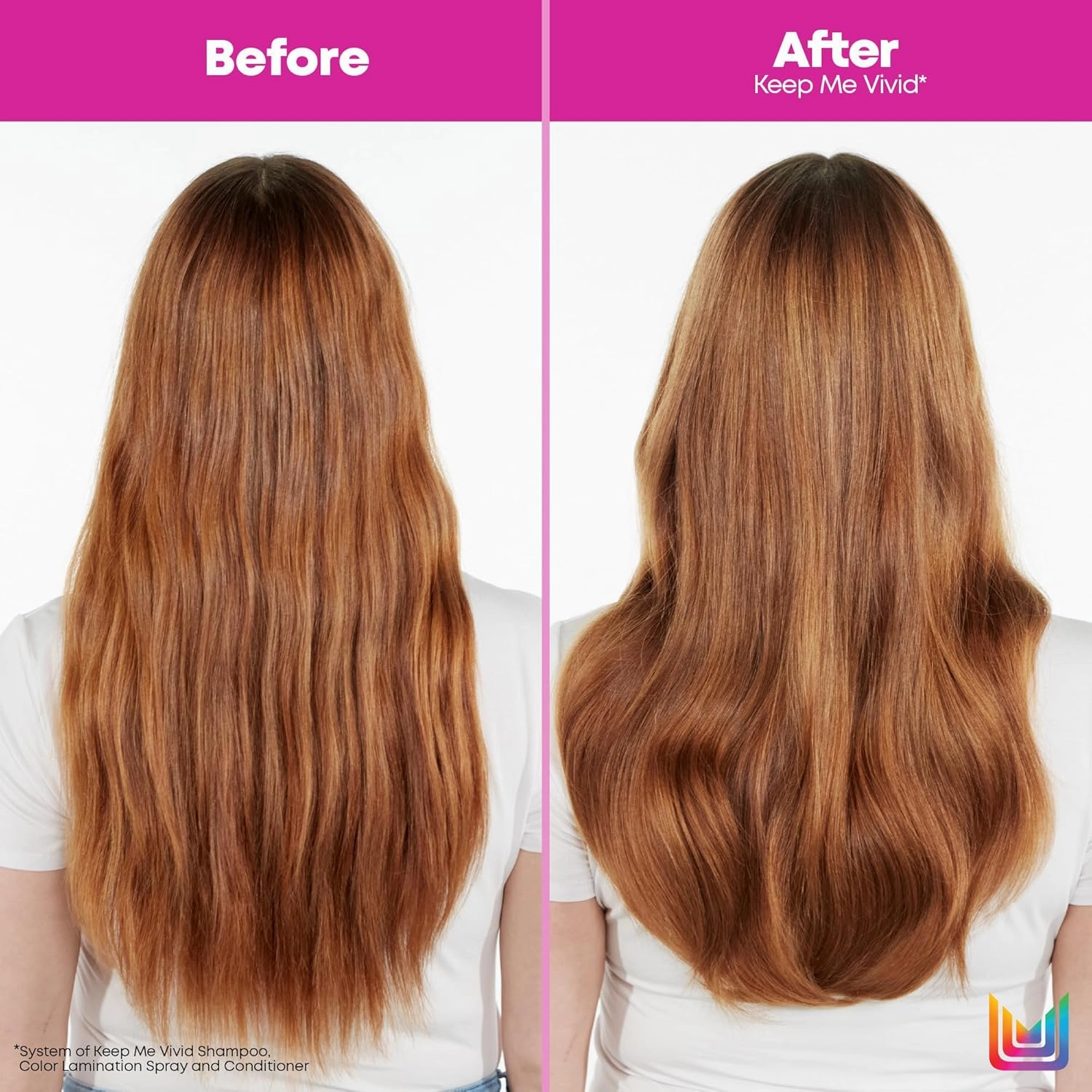 Matrix Keep Me Vivid Shampoo - Prolongs Color Vibrancy, Prevents Fading & Enhances Shine, Sulfate-Free, For Dry Color-Treated Hair, Salon Professional Shampoo