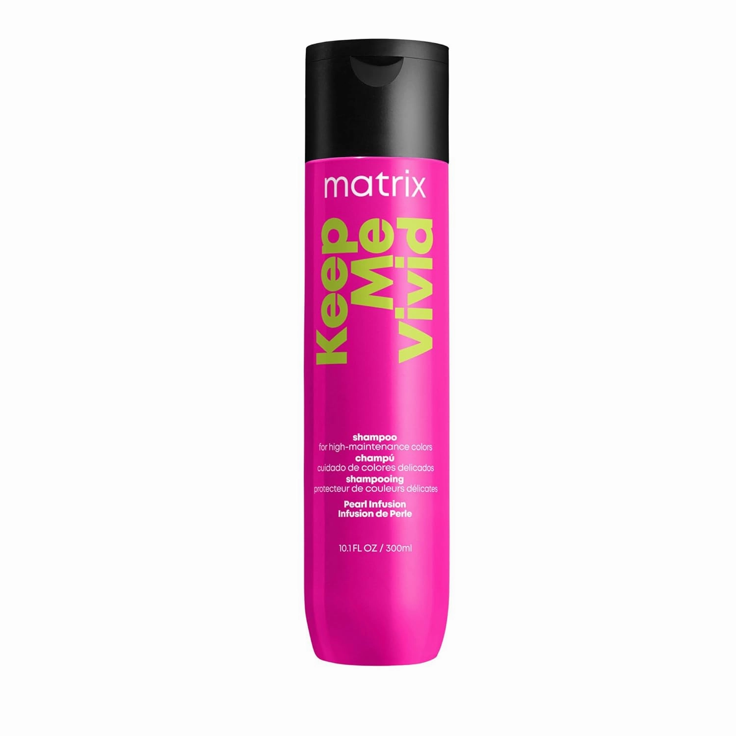 Matrix Keep Me Vivid Shampoo - Prolongs Color Vibrancy, Prevents Fading & Enhances Shine, Sulfate-Free, For Dry Color-Treated Hair, Salon Professional Shampoo