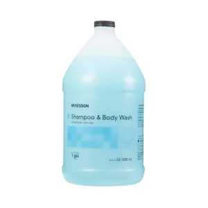 McKesson Body Wash and Shampoo with Aloe, 1 Gallon, Summer Rain