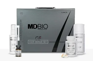 MD PLUS BIO Advanced Special Formula Package - Clinical Hair Transplant Repair Kit – Special Hair Care Set Containing; Shampoo, Serum, Multivitamins and Complex Meso Serum - Biotin, Keratin, Collagen