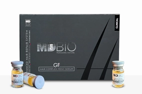 MD PLUS BIO Clinical Hair Regrowth Meso Complex Serum Kit - Strengthens Hair Roots and Promotes Hair Regrowth - Serum Set for Stronger, Thicker & Longer Hair - 10 Pcs 6 ml Vials