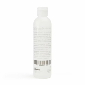 MediChoice No-Rinse Shampoo and Body Wash - Formula for Hair and Skin, Rinse Free and Easy to Use, Perfect for Travel 8 oz. PC9080 Case of 48