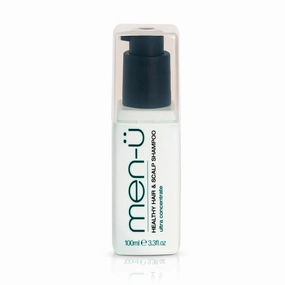 men-ü HEALTHY HAIR & SCALP MENS SHAMPOO, up to 120 shampoos – ultra concentrate, long lasting anti dandruff shampoo, Great for overcoming dandruff, flaky, itchy scalp 3.3 fl oz