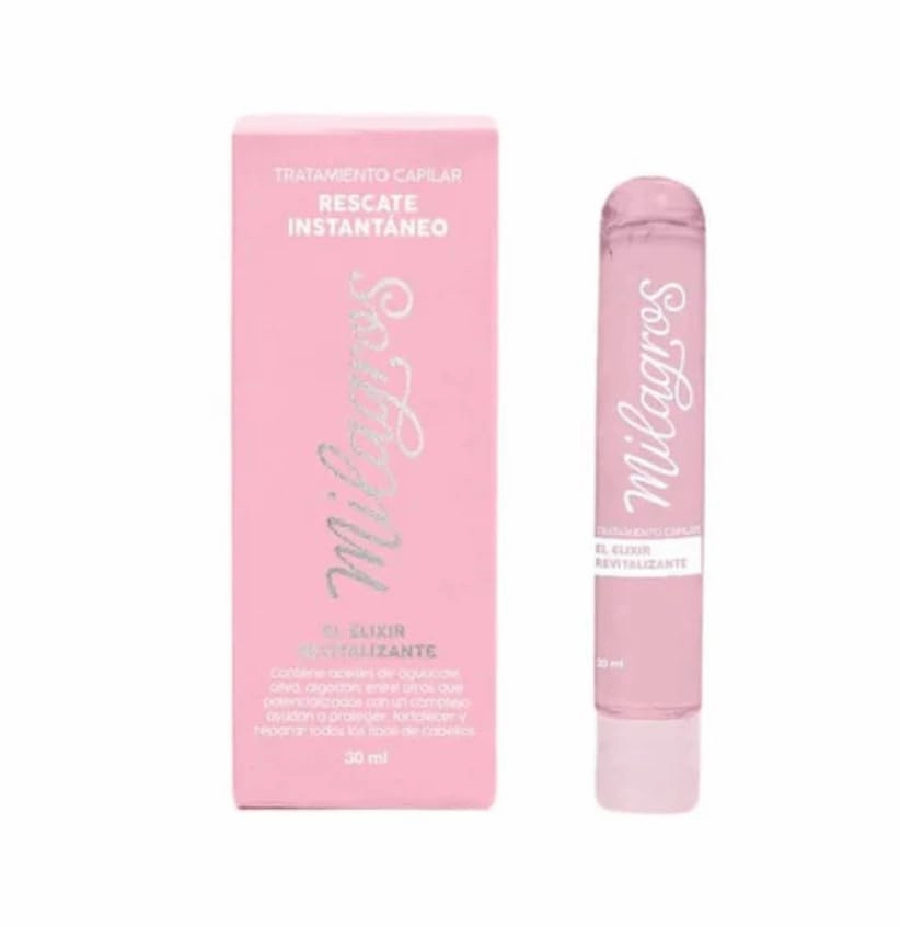 Milagros Elixir Tratamiento Capilar Rescate Instantneo (2pack) - Floral Scent - Liquid - All Hair Types