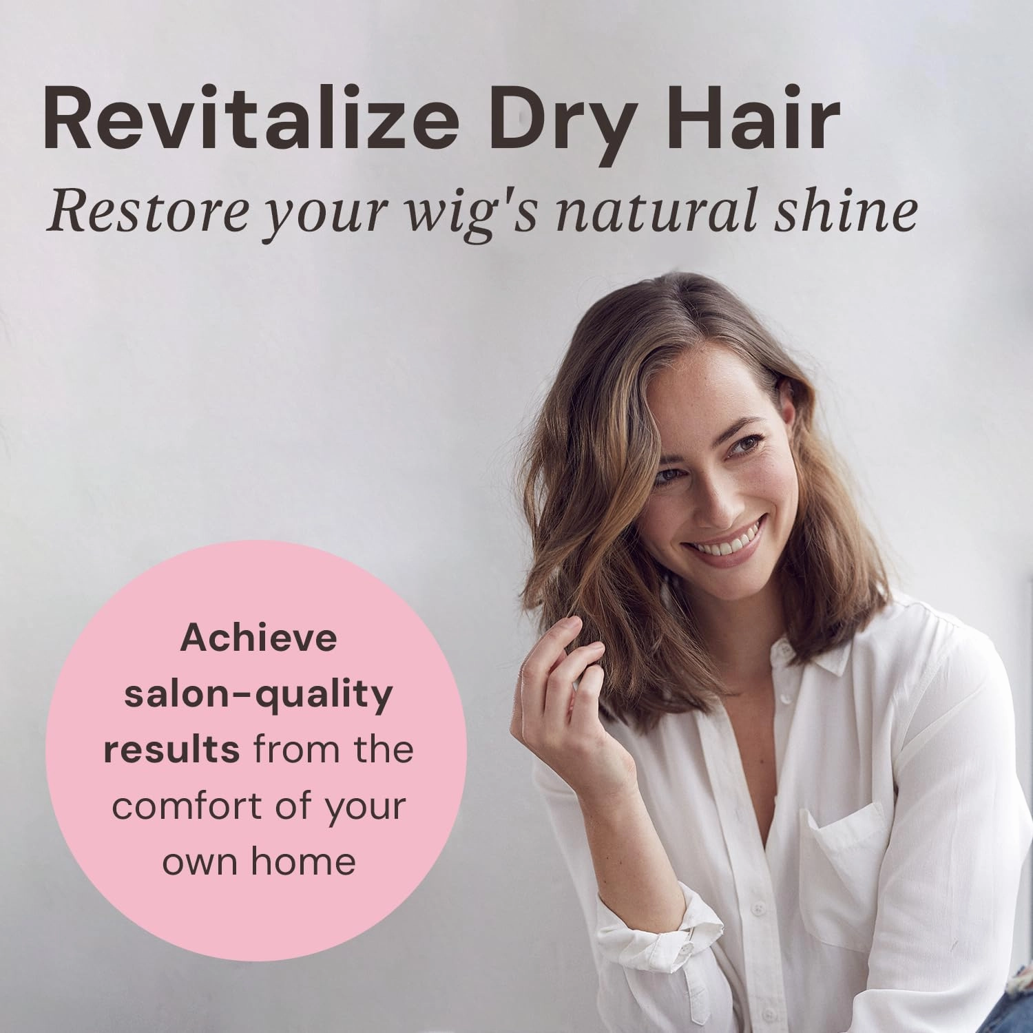 MILANO COLLECTION Essentials Ultra Hydrating Shampoo for Wigs, Wig Care Shampoo for Human Hair Wigs, Toppers, Hair Pieces, & Hair Extensions, Lightweight Nourishing Cleanser, Premium Wig Care Products
