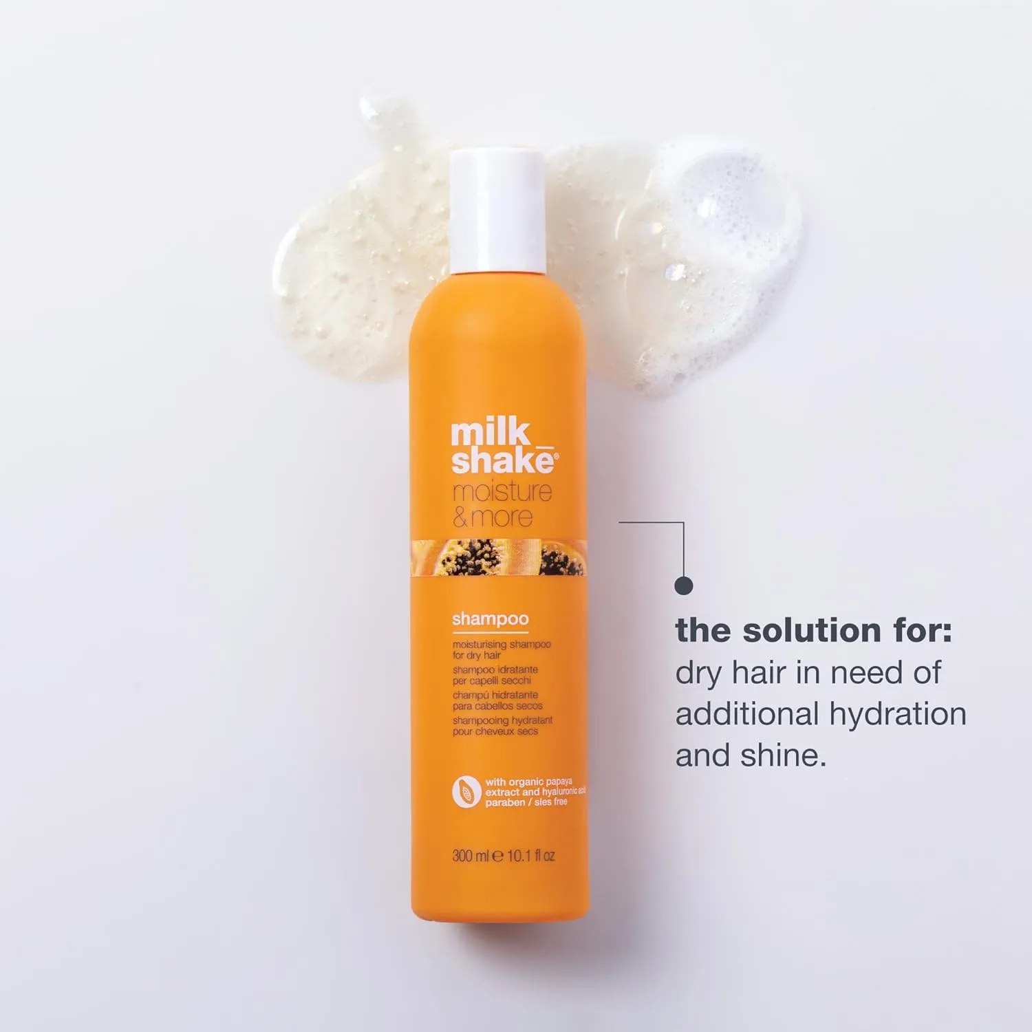 milk_shake Moisture Plus Shampoo, Moisturizing Shampoo for Dry, Dull Hair