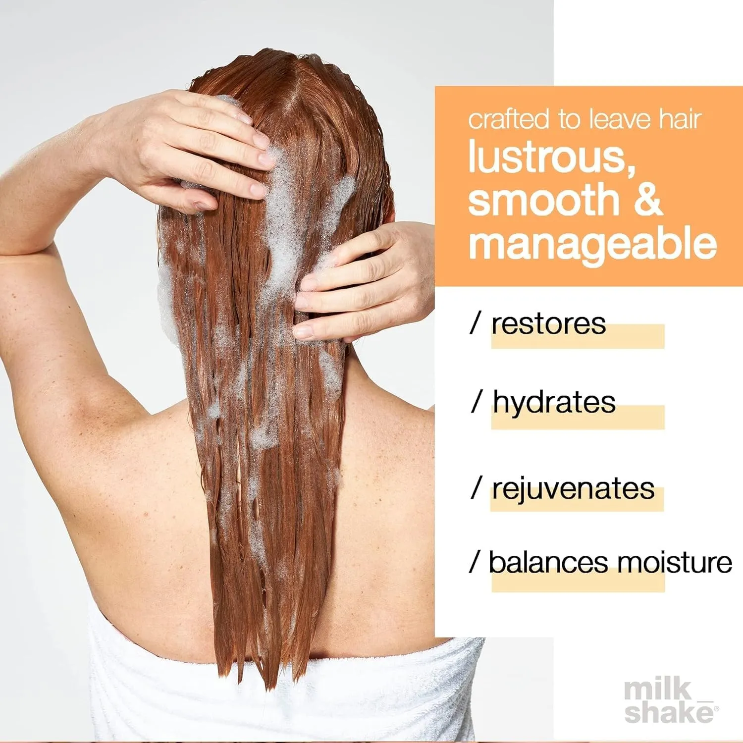 milk_shake Moisture Plus Shampoo, Moisturizing Shampoo for Dry, Dull Hair