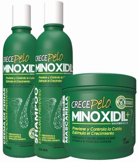 Minoxidil 2% Hair Regrowth Set – Complete 3-Step System: Shampoo 12.5 oz, Mask 16 oz, Leave-In Cream 12.5 oz – Anti Hair Loss Treatment with Biotin & Keratin – Strengthen & Thicken Hair