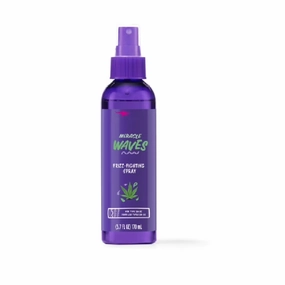 Miracle Waves Frizz-Fighting Spray with Hemp Seed Oil, Sulfate Free, 5.7 fl. oz. (1 Pack, Packaging May Vary)