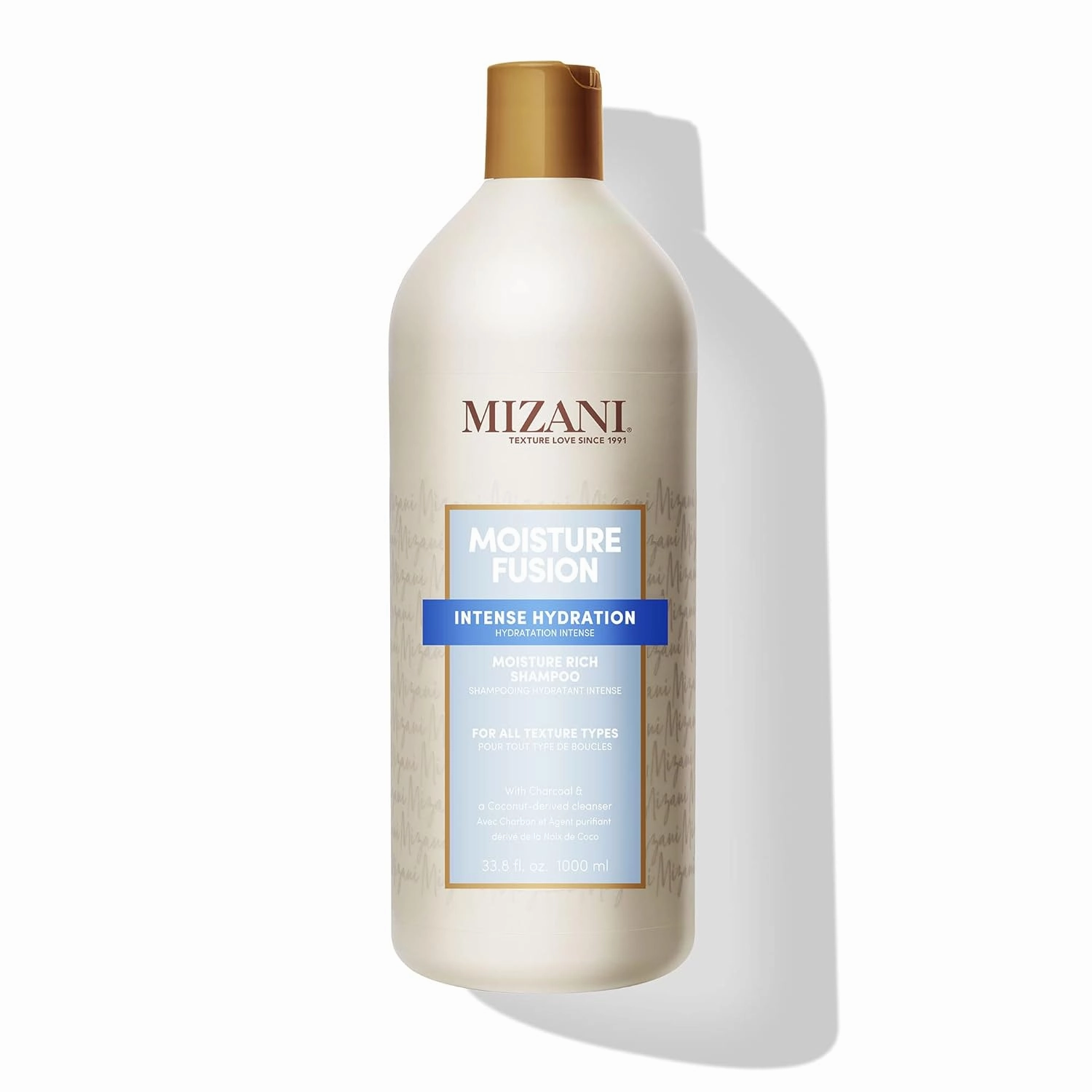 Mizani Moisture Fusion Moisture Rich Shampoo - Gently Cleanses & Conditions Hair, With Argan Oil, For Dry Hair