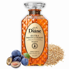 Moist Diane Keratin Shampoo for Frizzy Hair, Anti Frizz Shampoo for Women & Men by Argan Oil, Collagen, Hyaluronic Acid& Ceramides in Japan, Paraben& Sulfate Free 15.2 Fl Oz EXTRA SMOOTH& STRAIGHT