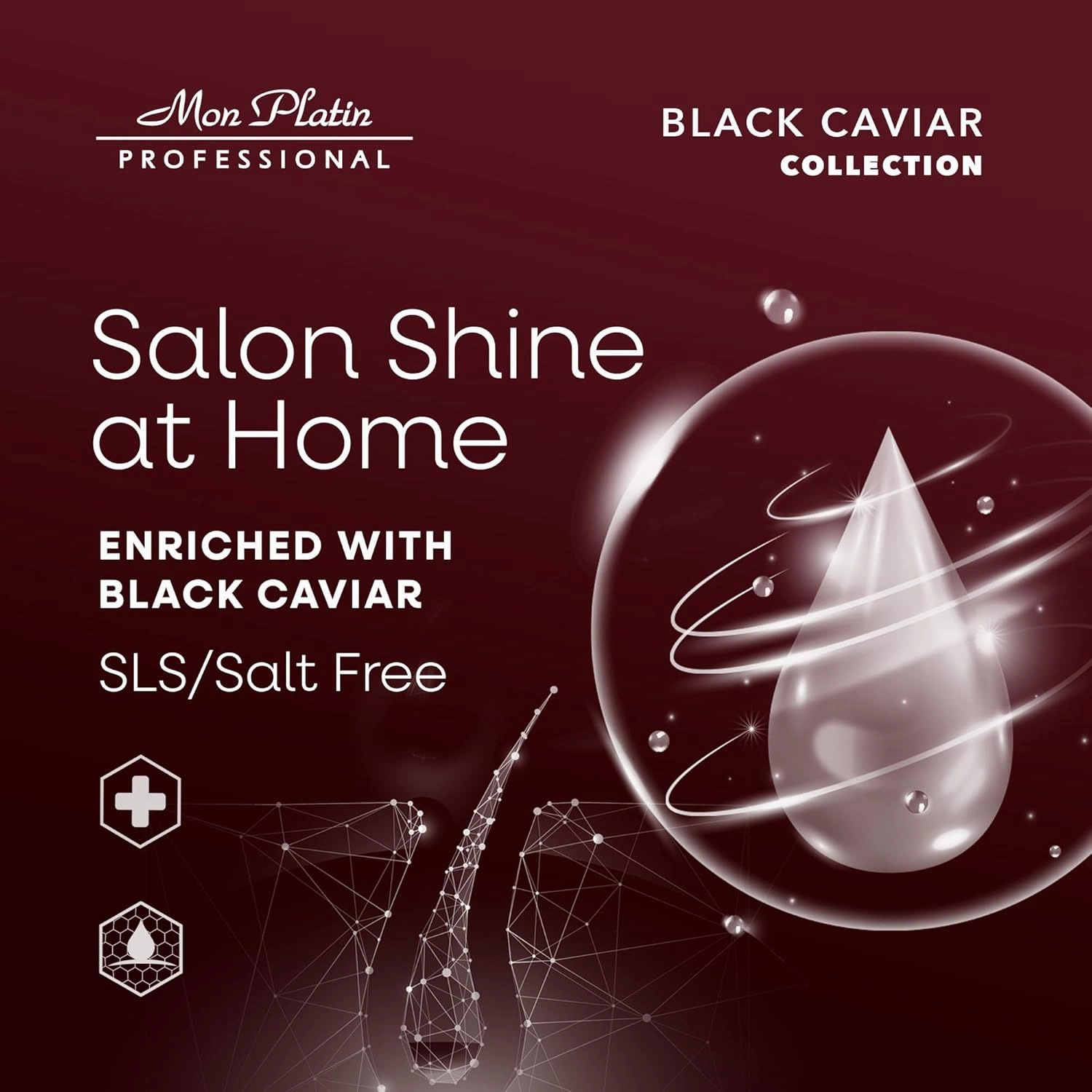 Mon Platin Caviar Based Shampoo For Curly Hair