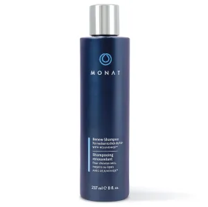 MONAT Renew Shampoo Infused with Rejuveniqe® - Moisturizing Shampoo w/Omega Fatty Acids for Medium to Thick Hair. Shine-enhancing, Ultra-hydrating Lather for Dry Hair - Net Wt. 237 ml / 8.0 fl. oz.