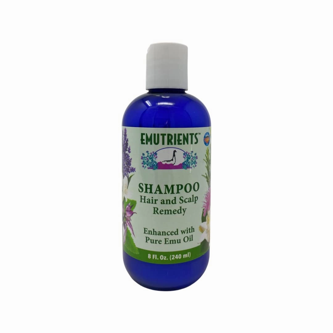 Montana Emu Ranch - EMUtrients Shampoo 8 Ounce Bottle - Made with Pure Emu Oil