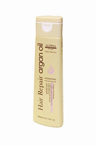 Moroccan Argan Oil Original Hydrating Shampoo by Alpha New York Hair Repair 300 ml./10.14oz