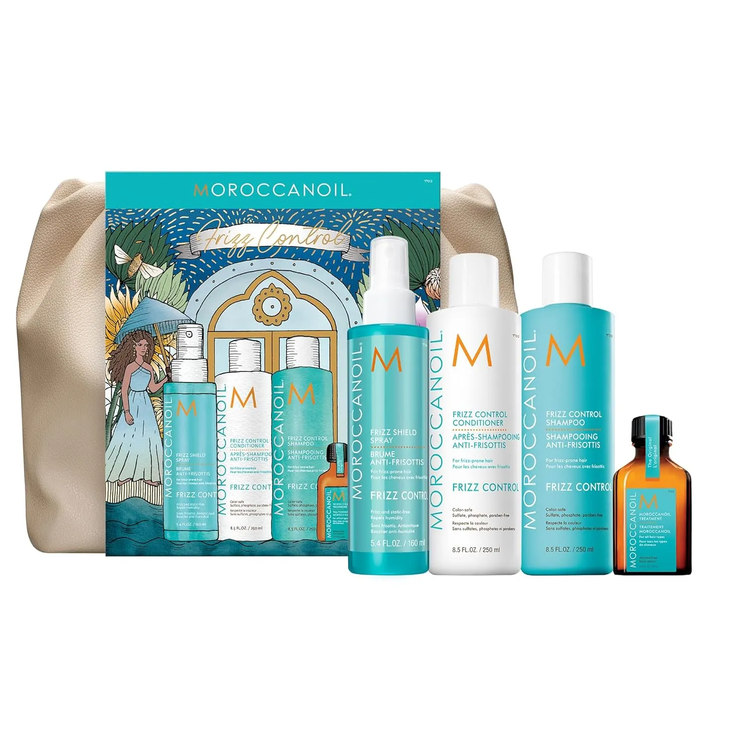 Moroccanoil Frizz Control Shampoo & Conditioner Bundle