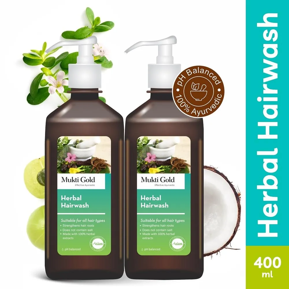 Mukti Gold Hair Wash 500 ml.