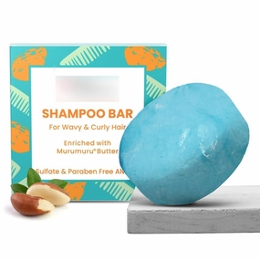 Murumuru Butter Shampoo Bar for Dry, Frizzy and Curly Hair, with Vitamin E | Deep Conditions, Softens & Maintains Growth | Men & Women - 80 gm (Buy 2 Quantity Get 1 Quantity Free)