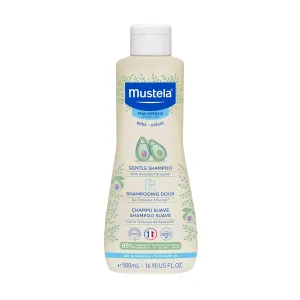 Mustela Baby Gentle Shampoo with Natural Avocado - Hair Care for Kids of all Ages & Hair Types - Tear-Free & Biodegradable Formula - Various Sizes - 1 or 2-Pack