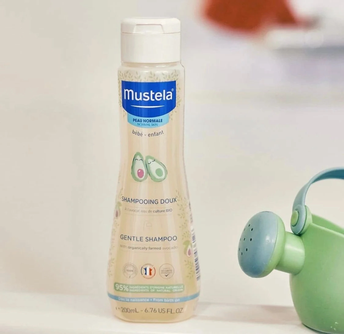 Mustela gentle baby shampoo 200ml