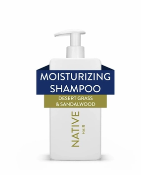 Na~tive Sulfate Free Shampoo, Desert Grass and Sandalwood, Moisturizing for Women and Men, 16.5oz