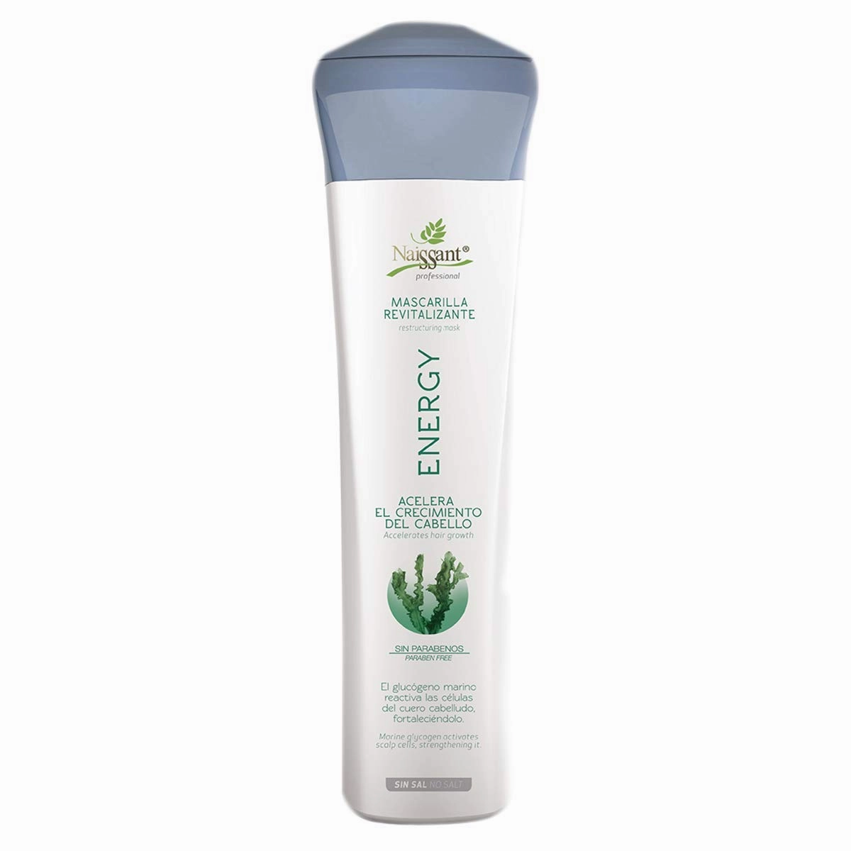 Naissant Energy Treatment Mask | Hair Growth Accelerator, Strengthener for Color Treated & Natural Hair | Enriched with Marine Glycogen & Natural Extracts to Prevent Hair Loss (10.1 Fl Oz)