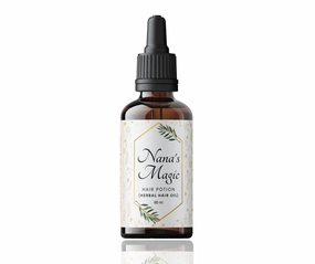 Nana's Magic Hair Potion Serum (60 ml) Health Canada CPN Registered - Herbal Hair & Scalp Strengthening Oil Used for Hair Health - Promotes New Thicker, Longer, and Fuller Natural Hairs