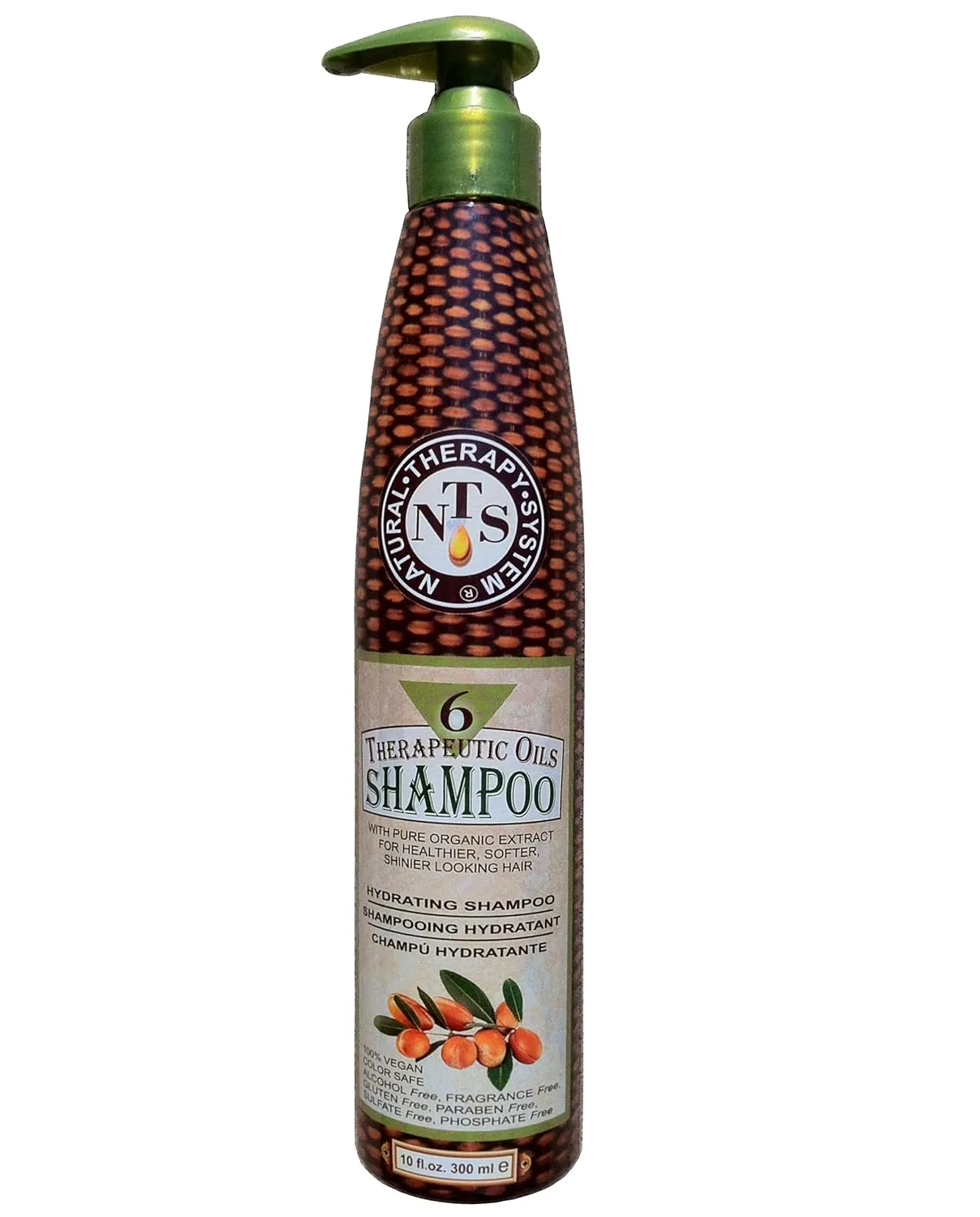 Natural Therapy System Six Therapeutic Oils Shampoo (10 Oz)